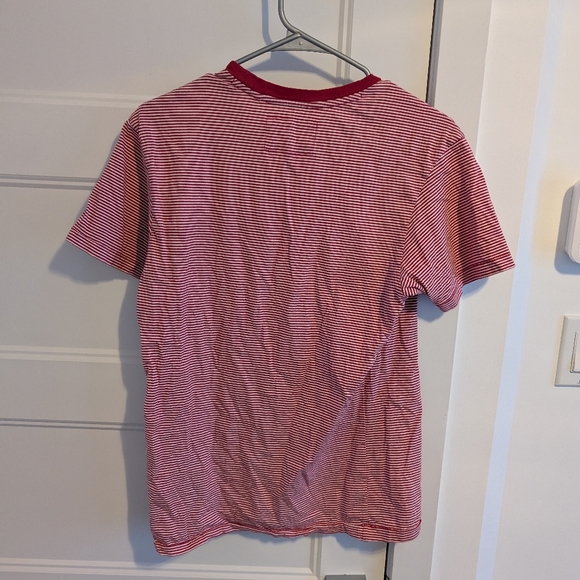 GUESS/ Red Striped T-Shirt - Picture 2 of 4